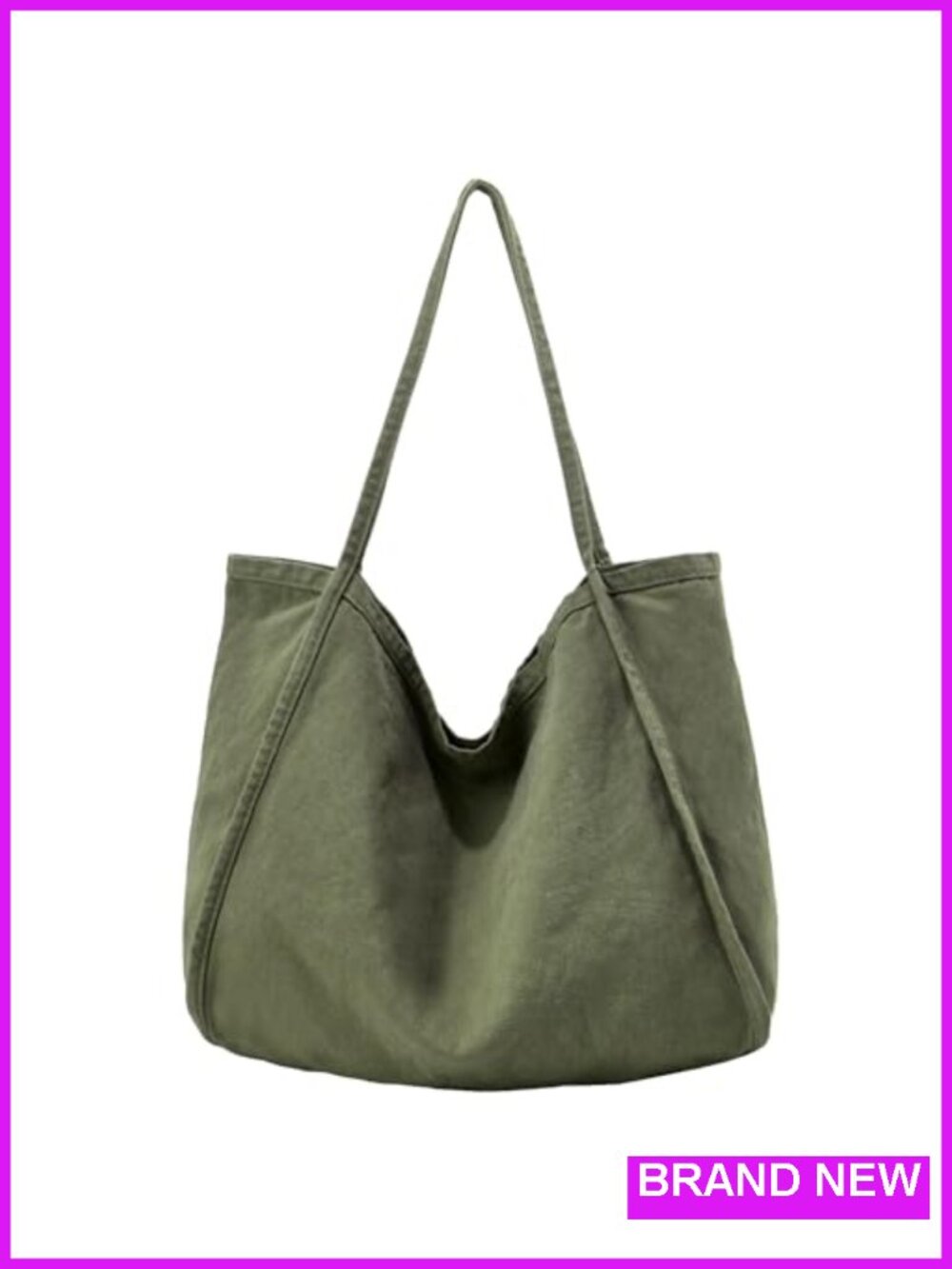 Canvas Tote Bag Large Slouchy Hobo Shoulder Bag Work Travel Tote Purse Handbags